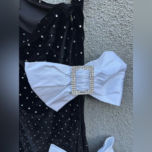 MAJORELLE x Bridget Julia Gown in Black & White New with Tags! - Picture 6 of 10